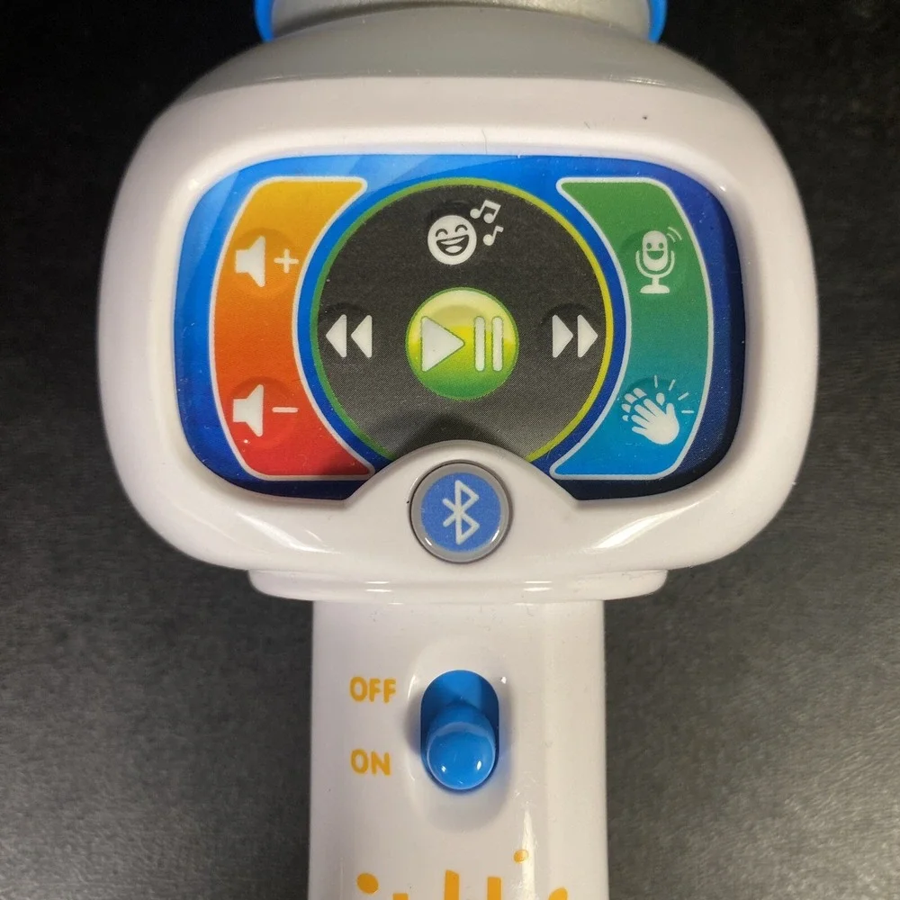 V Tech Sing It Out Karaoke Microphone Wireless Connectivity White Children Music